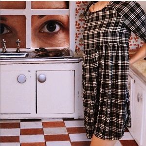 Checkmate Baby Doll Dress